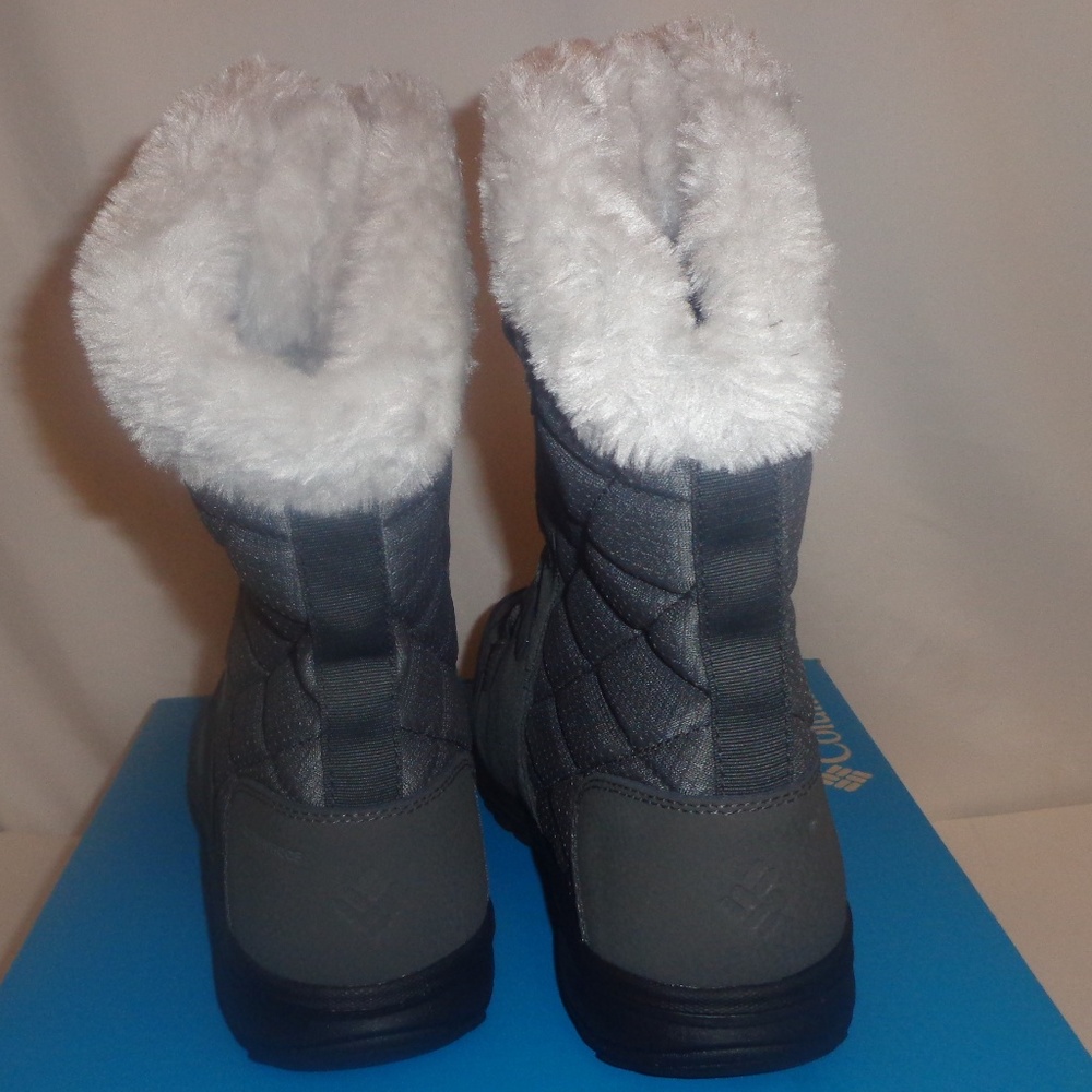 Columbia BOOTS 9 Snow Winter Ice Maiden Grey - Picture 4 of 8